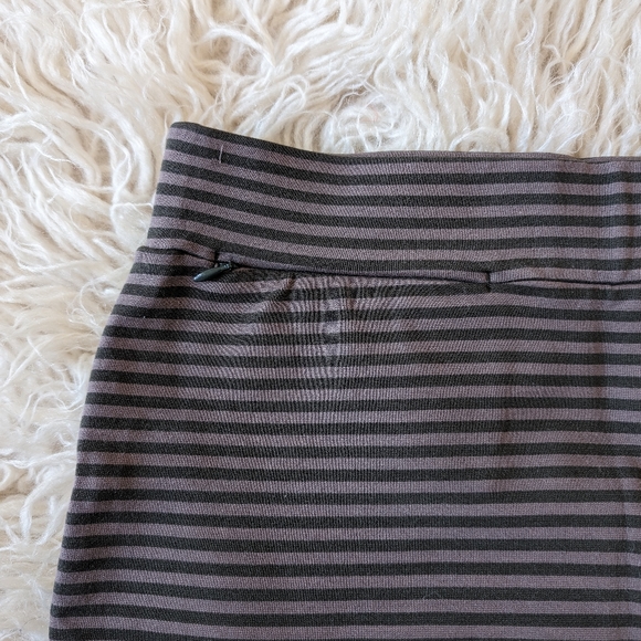 Toad & Co striped mini skirt - Picture 3 of 4